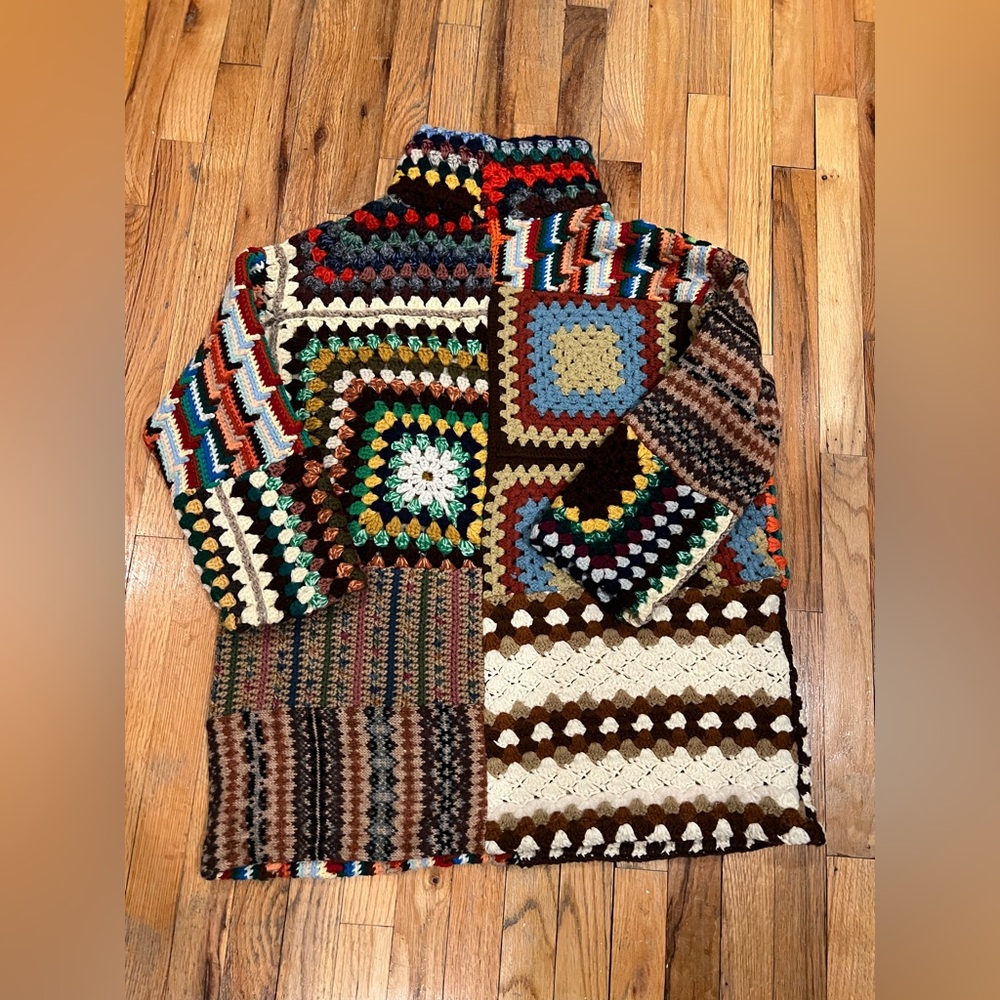 the honeybea shop Patchwork Pullover sweater - image 2